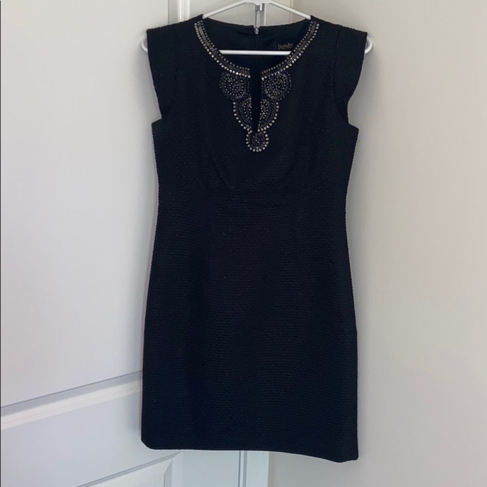 Laundry By Shelli Segal Black Dress Size 4 NWT